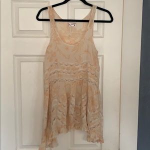 Free People Tank/Tunic Size Small